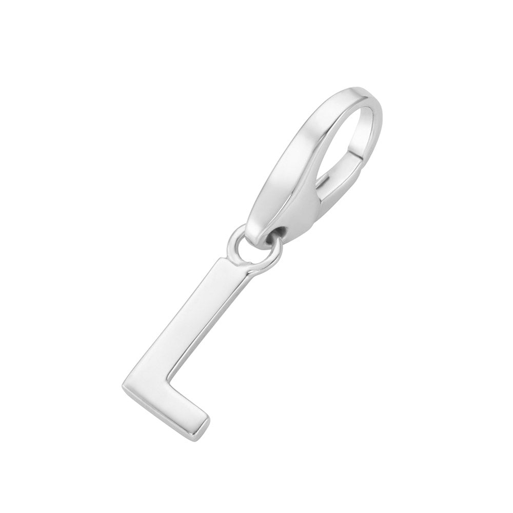 Charm Buchstabe L 925/- Sterling Silber