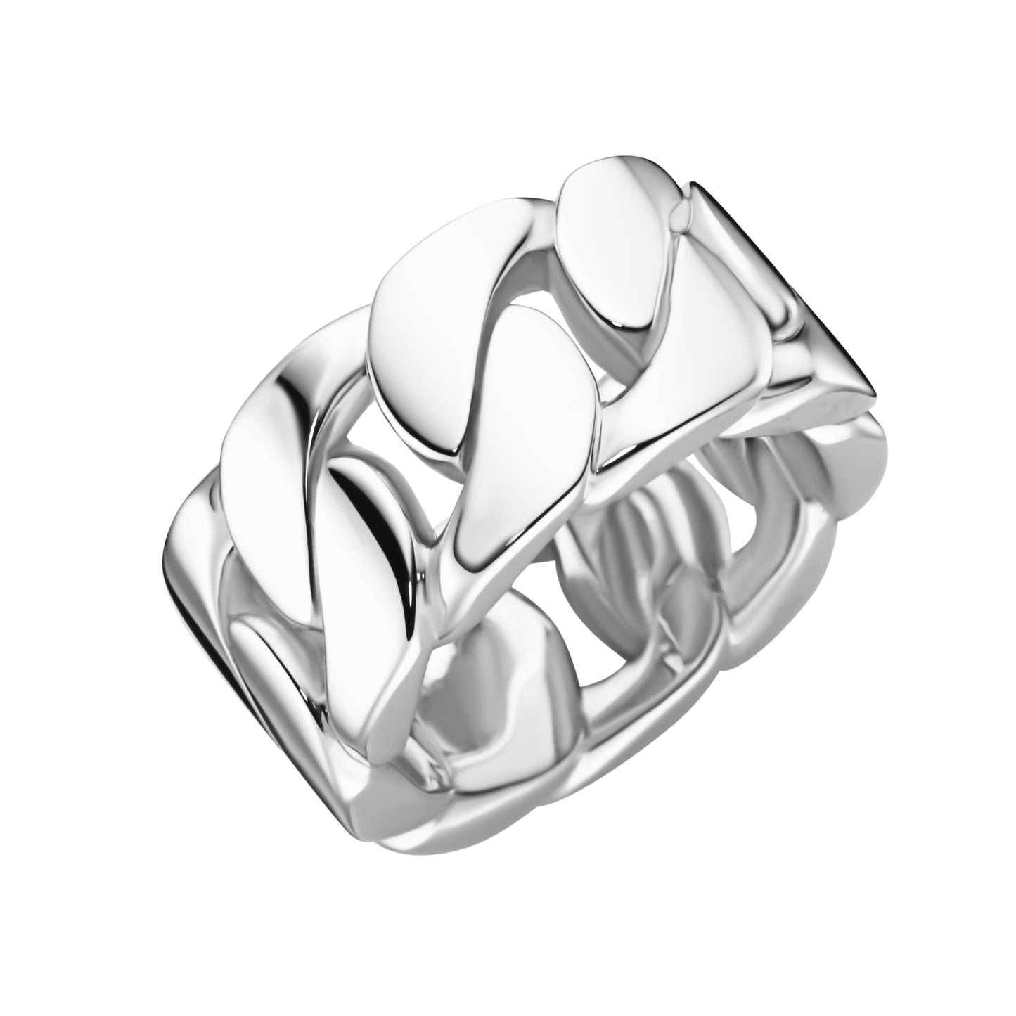 Ring Panzerketten-Optik 925/- Sterling Silber