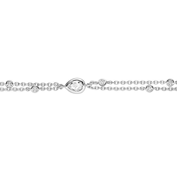 Armband mit 7 Zirkonia