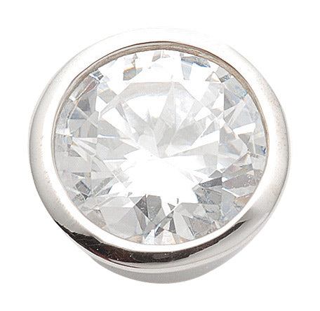 Kettenanhänger aus Silber mit Zirkonia