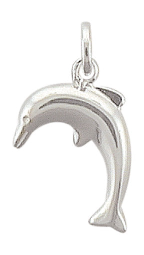 Delfin Kettenanhänger aus Silber