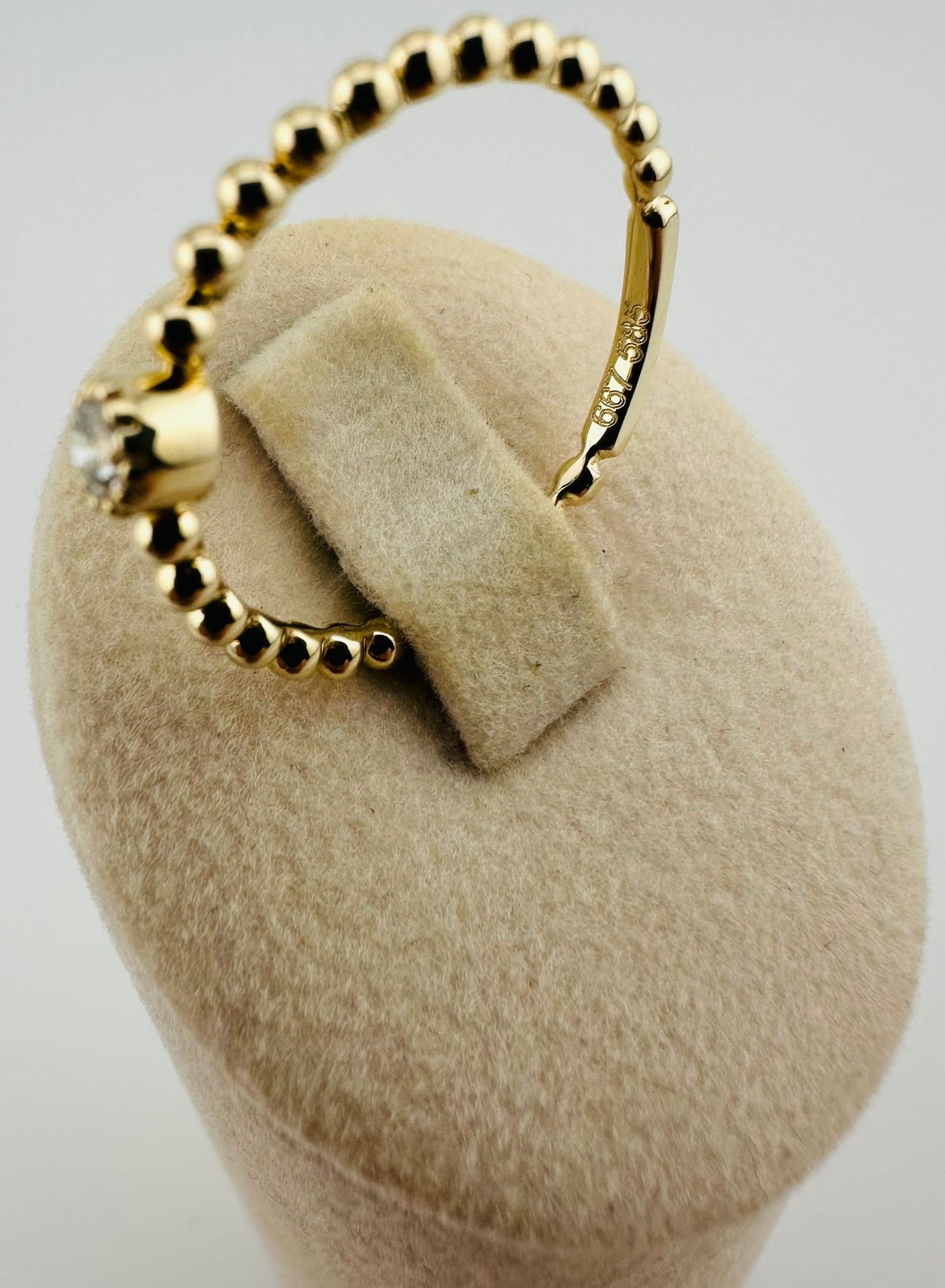 Verlobungsring 585/- 0,07 ct.