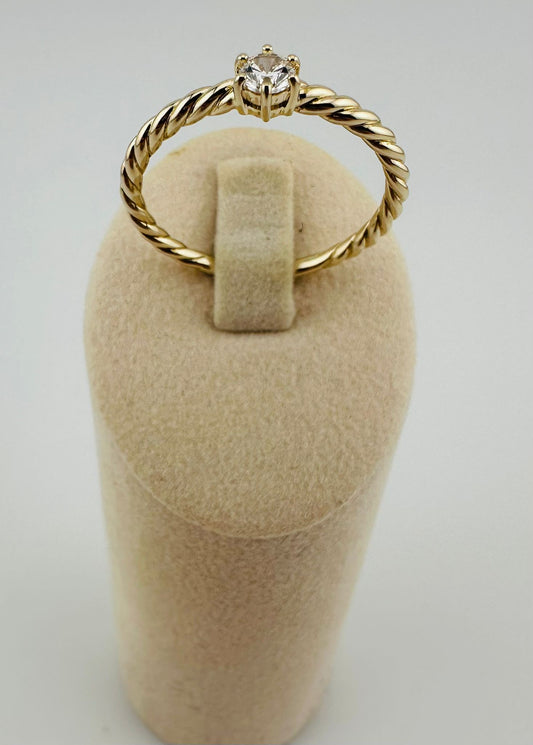 Verlobungsring 333/- Zirkonia