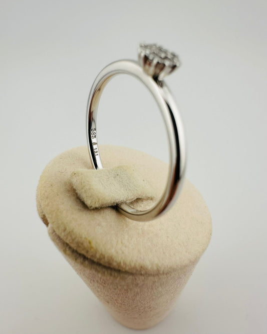 Verlobungsring 585/- 0,07 ct.