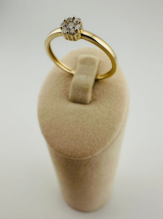 Verlobungsring 585/- 0,13 ct.