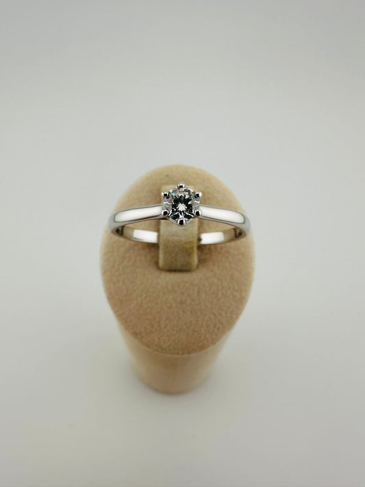 Verlobungsring 585/- 0,22 ct.