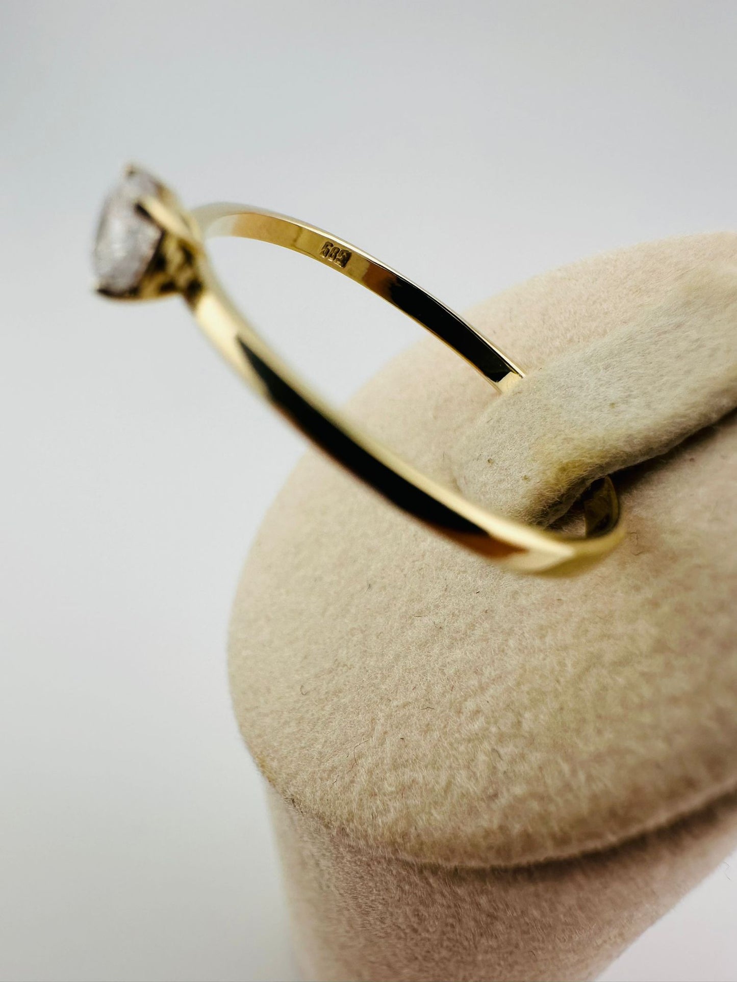 Verlobungsring 585/- Zirkonia