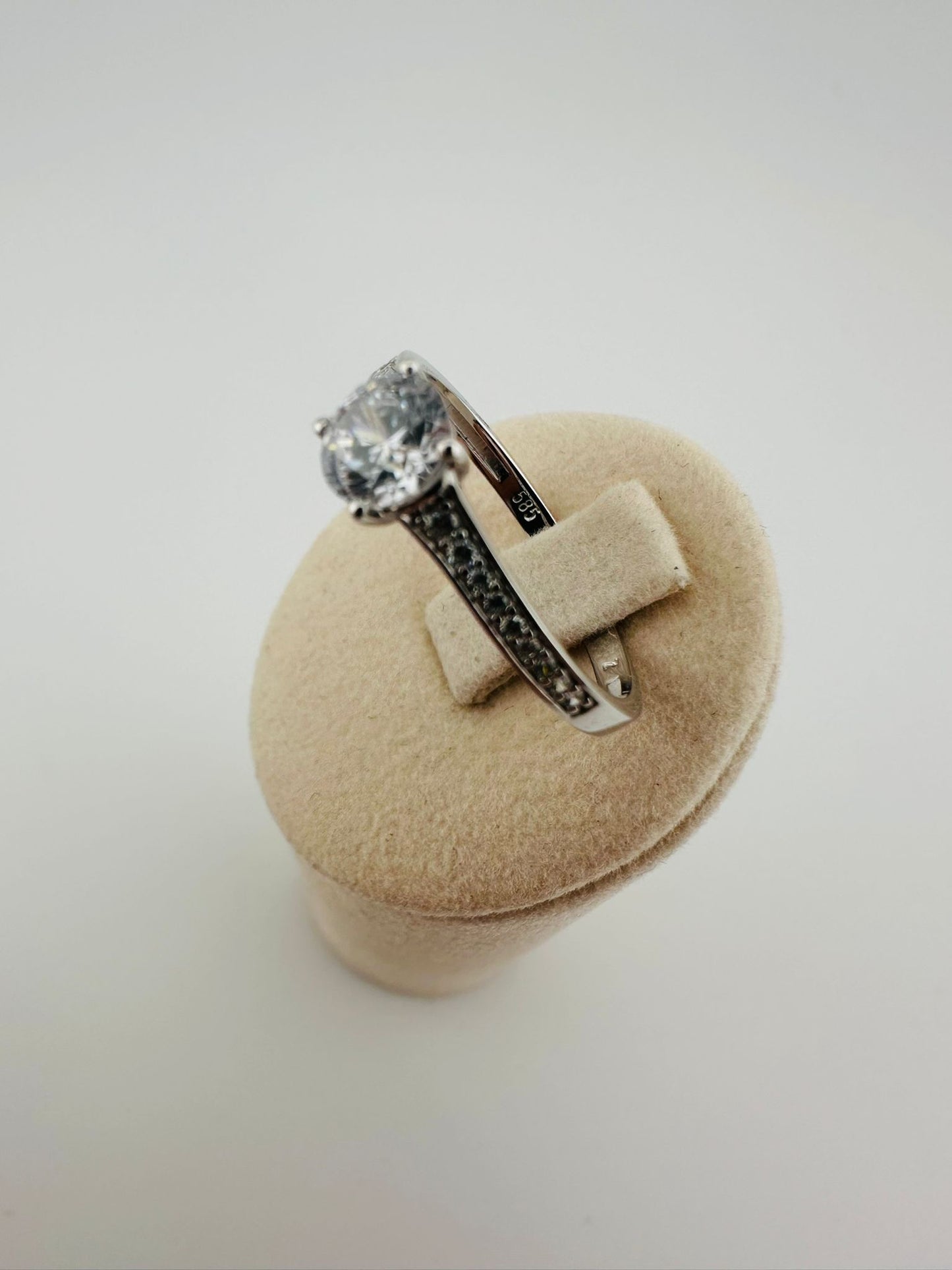 Verlobungsring 585/- Zirkonia