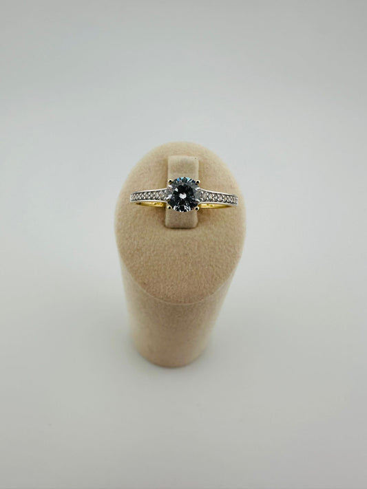 Verlobungsring 585/- Zirkonia