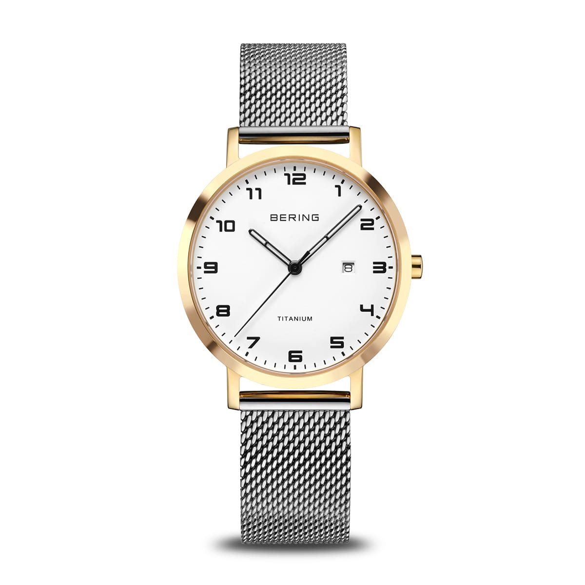 Titanium | gold poliert/gebürstet | 18634-010