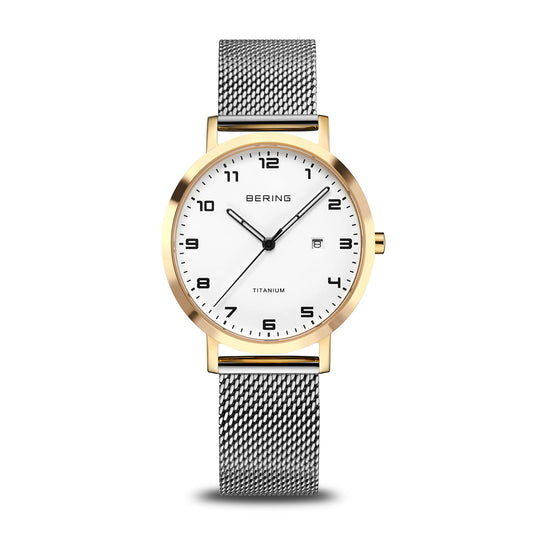 Titanium | gold poliert/gebürstet | 18634-010