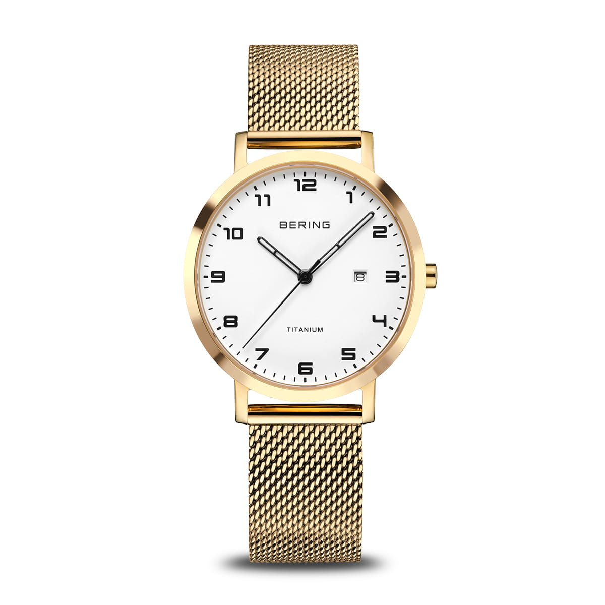 Titanium | gold poliert/gebürstet | 18634-334