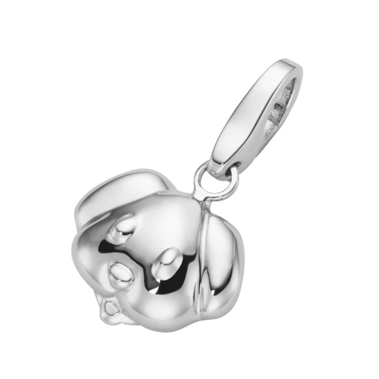 Charm Hundekopf 925/- Sterling Silber