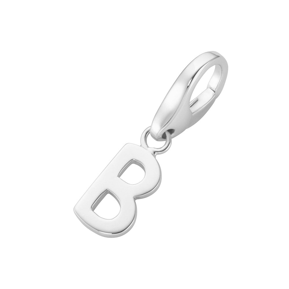 Charm Buchstabe B, Silber 925