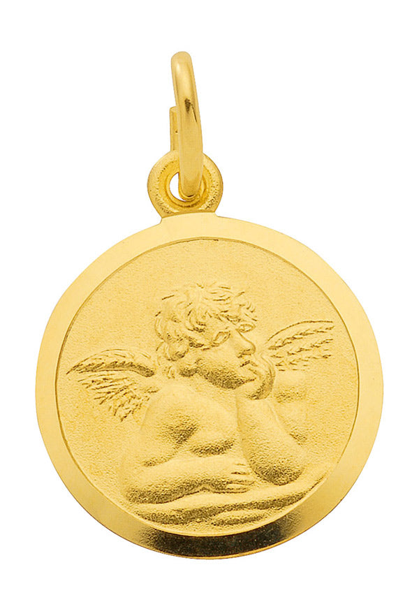 Amor Medaille aus Gold