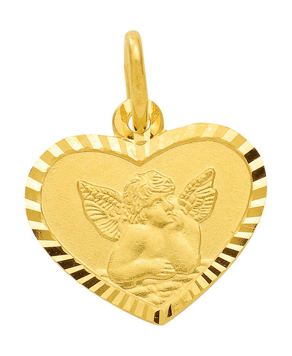 Amor Medaille aus Gold