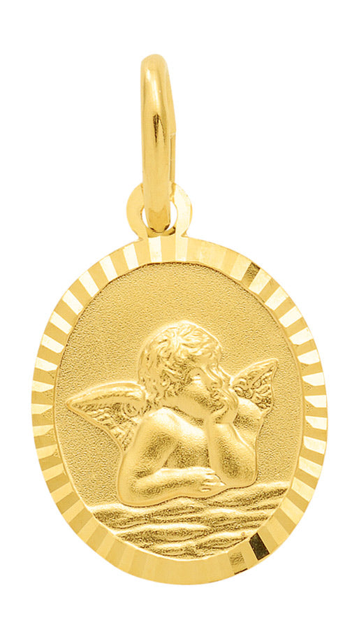 Amor Medaille aus Gold