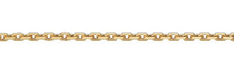 Anker Collier Kette aus Silber goldplattiert goldplattiert