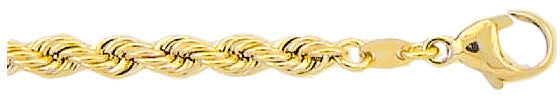 Kordel Armband aus Gold