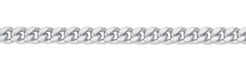 Flachpanzer Collier Kette aus Silber
