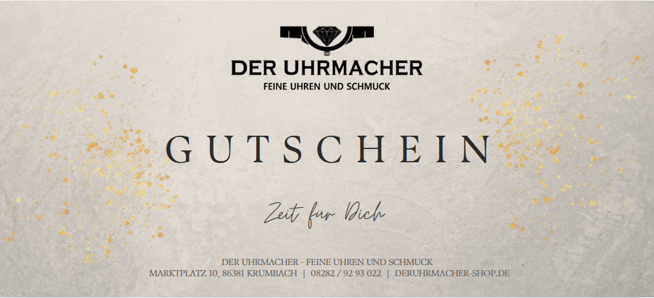 Der Uhrmacher- Online Gutschein