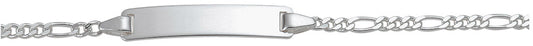 Figaro Id-Armband aus Silber