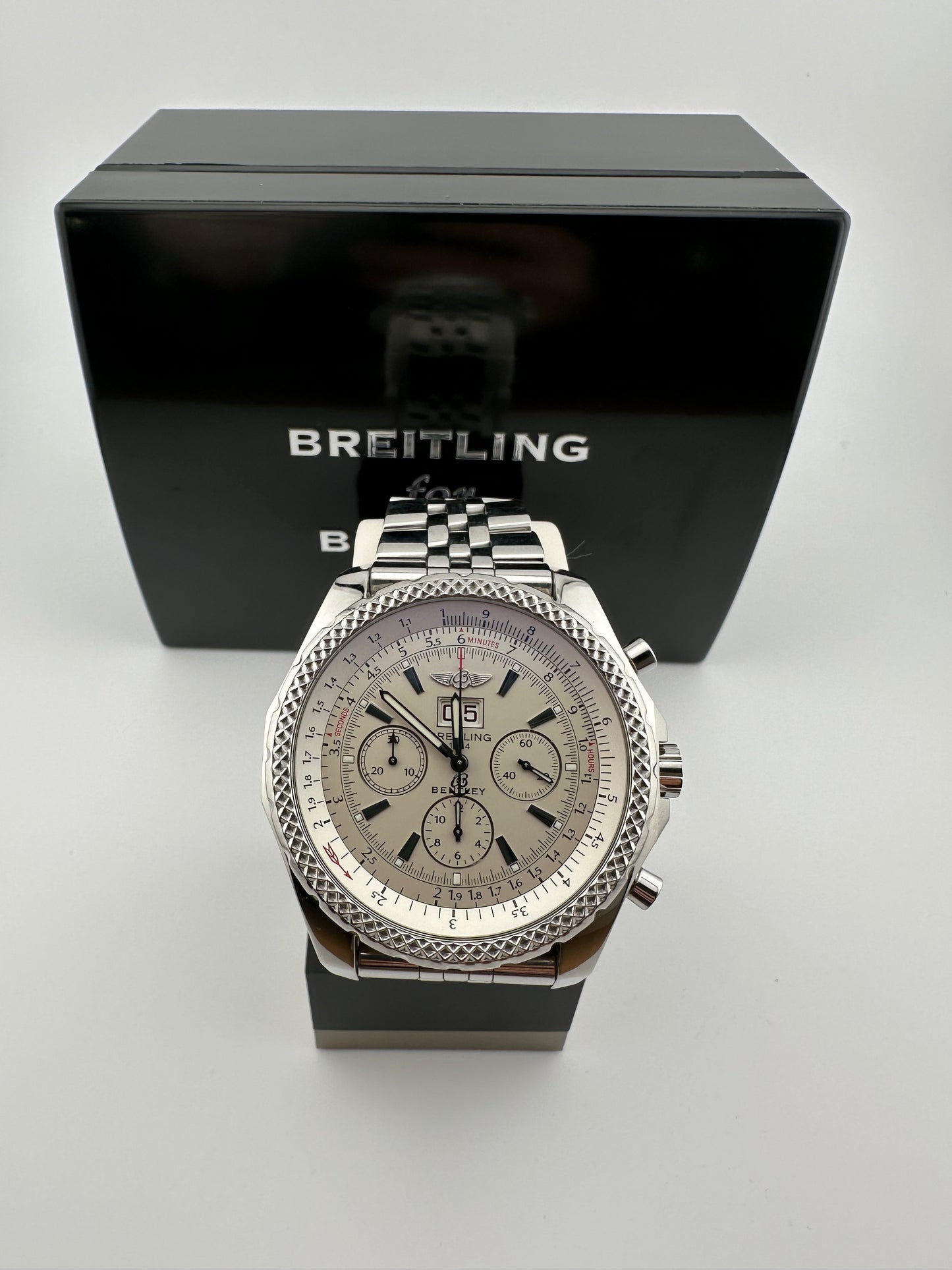 Breitling for Bentley 6.75 A44362 Full  Set aus 2008 frischer Service