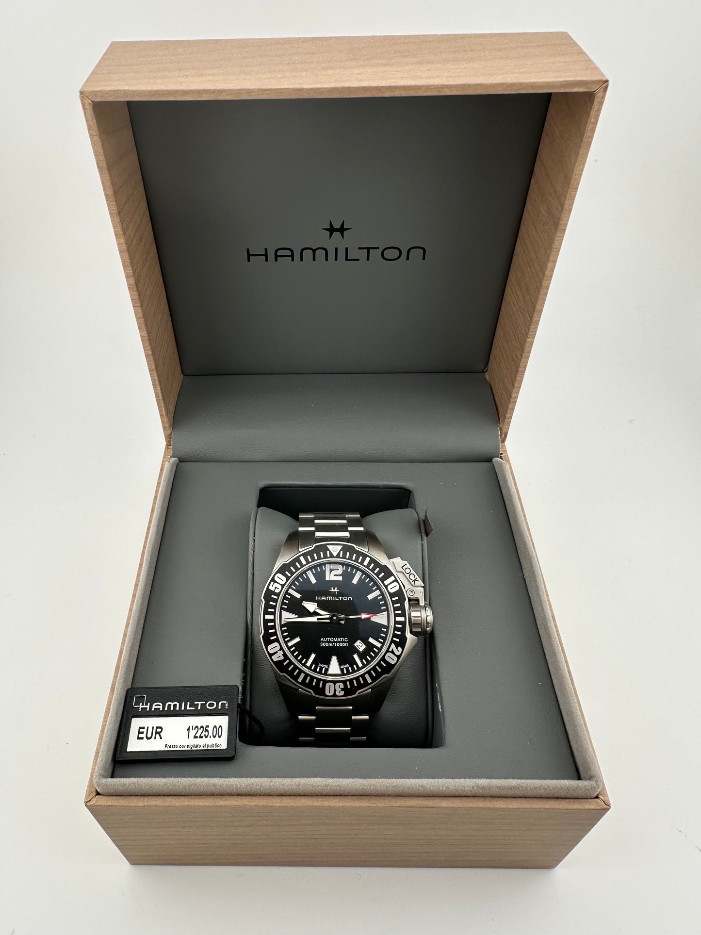 Hamilton Frogman 46mm Full Set H77605135