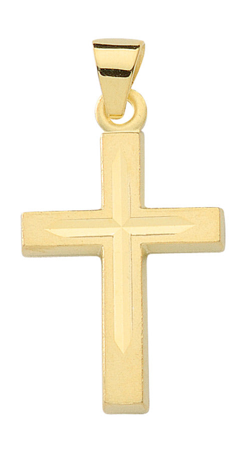 Kreuzanhänger aus Gold