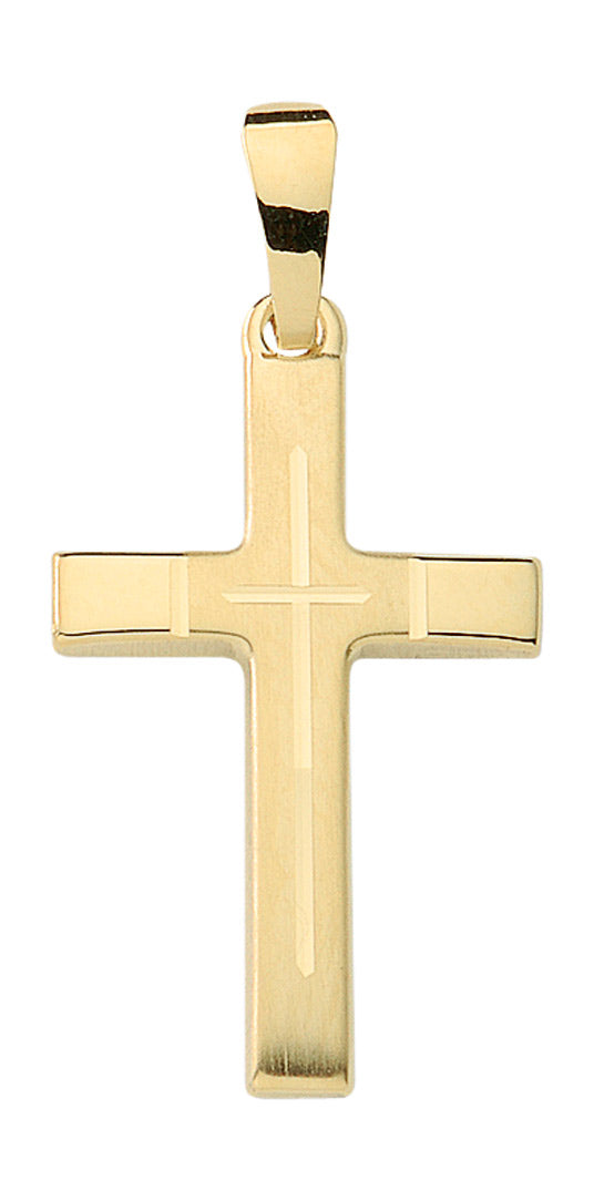 Kreuzanhänger aus Gold