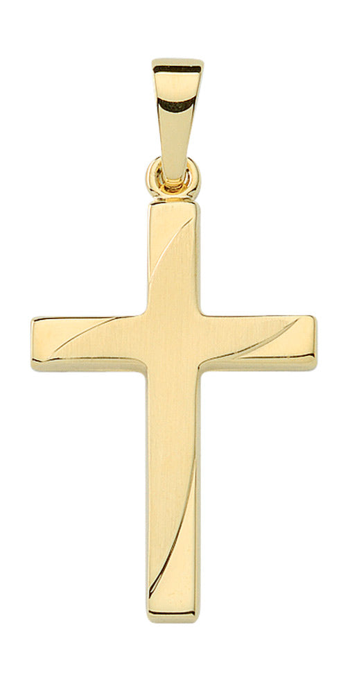 Kreuzanhänger aus Gold