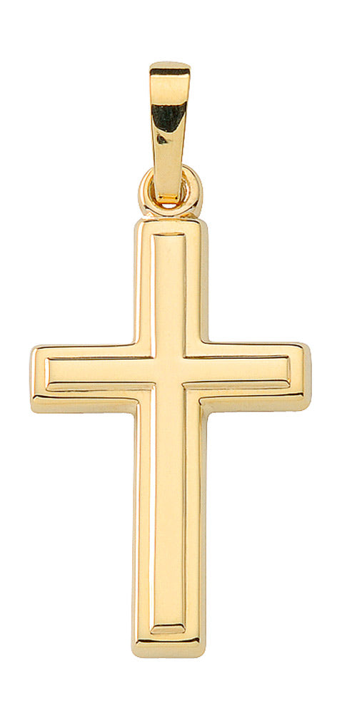 Kreuzanhänger aus Gold