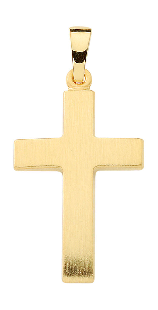 Kreuzanhänger aus Gold