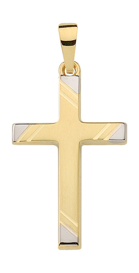 Kreuzanhänger aus Gold