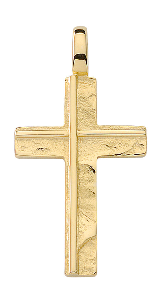 Kreuzanhänger aus Gold