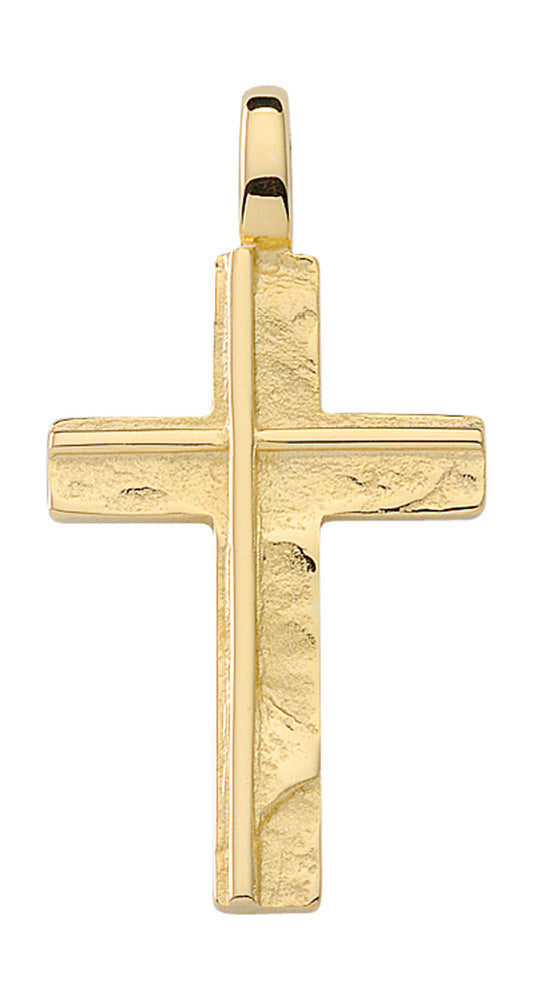 Kreuzanhänger aus Gold
