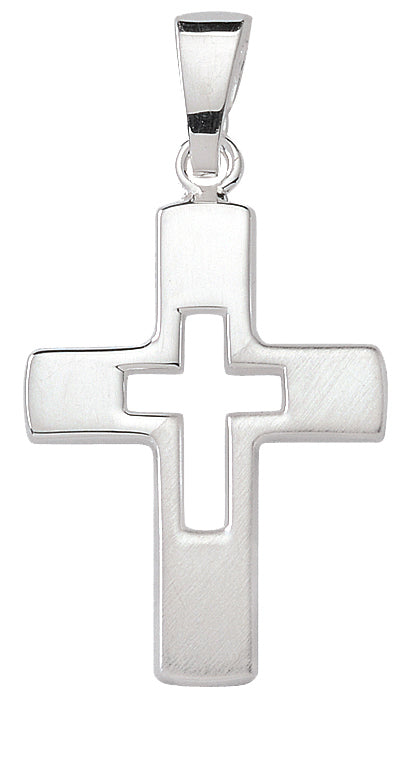 Kreuz Anhänger aus Silber