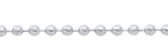 Kugel Collier Kette aus Silber
