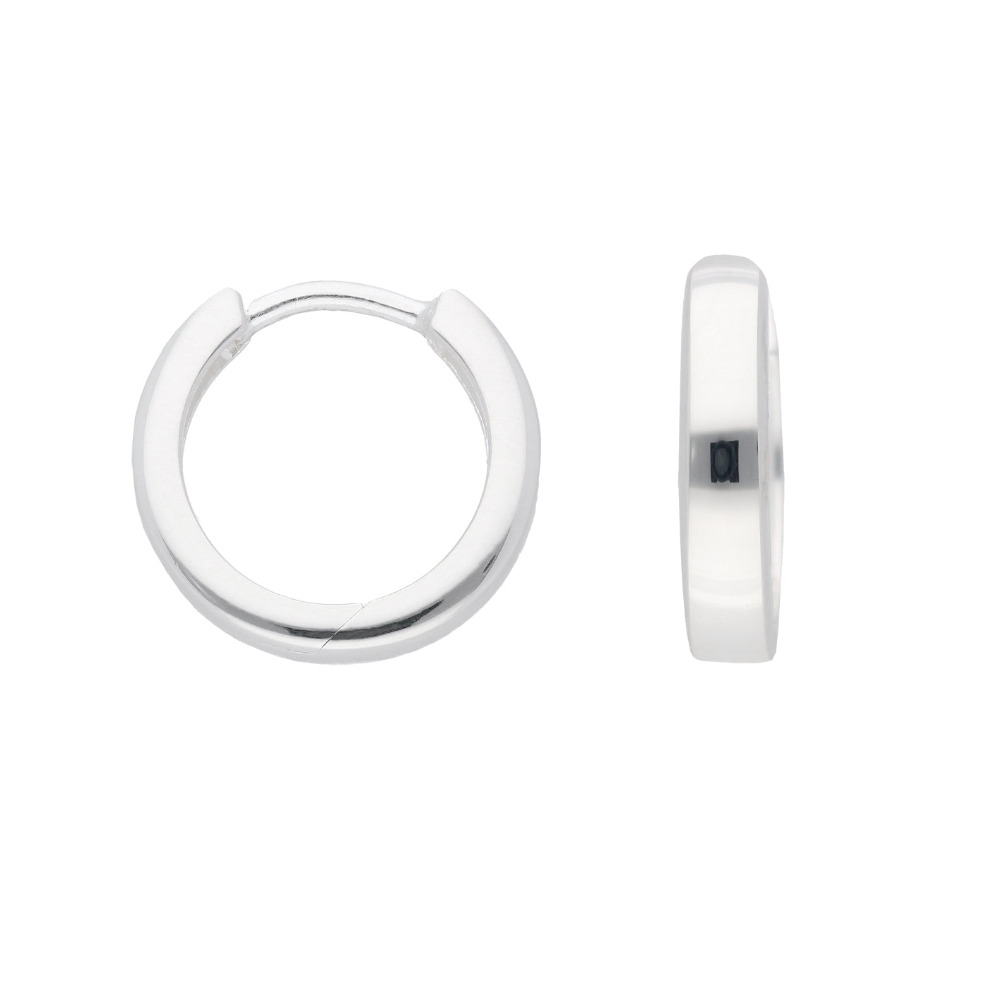 Silber Creolen 3 x 14 poliert