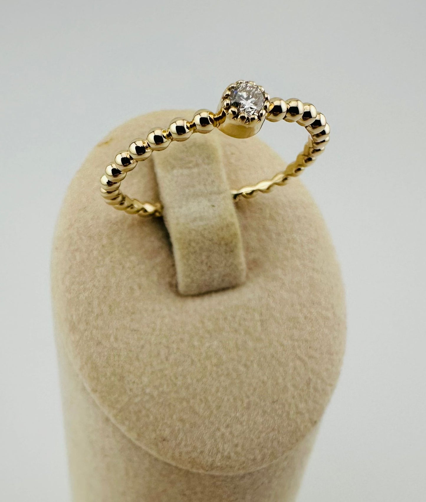 Verlobungsring 585/- 0,07 ct.