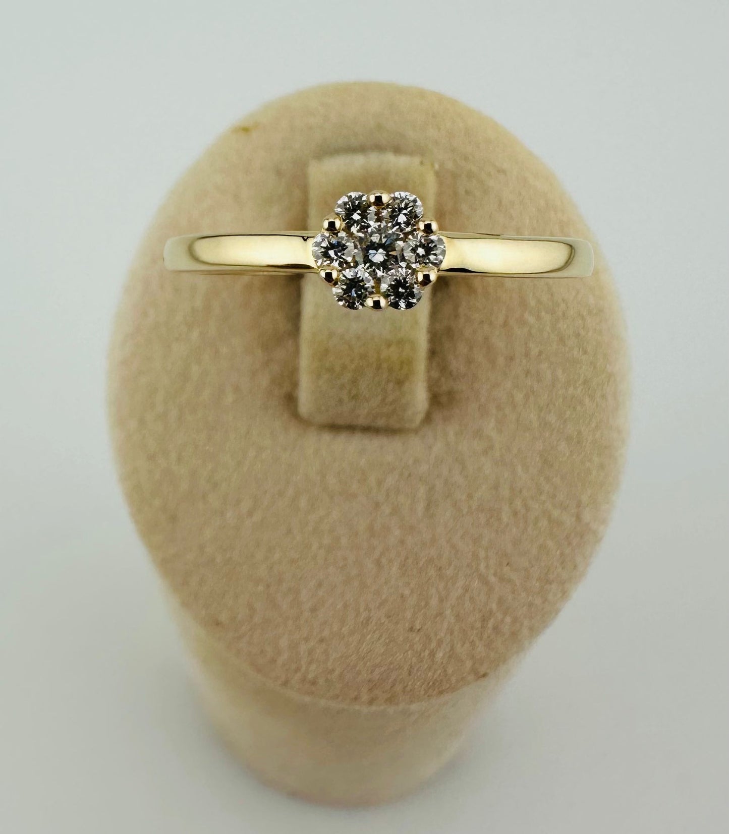 Verlobungsring 585/- 0,13 ct.