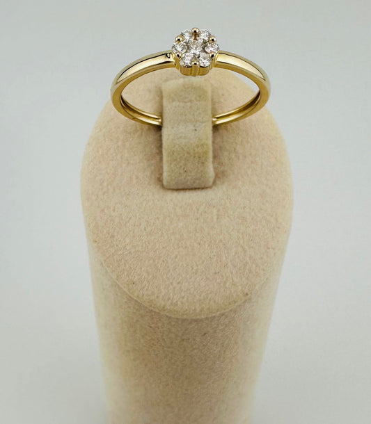 Verlobungsring 585/- 0,13 ct.