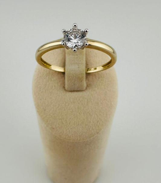 Verlobungsring 333/- Zirkonia
