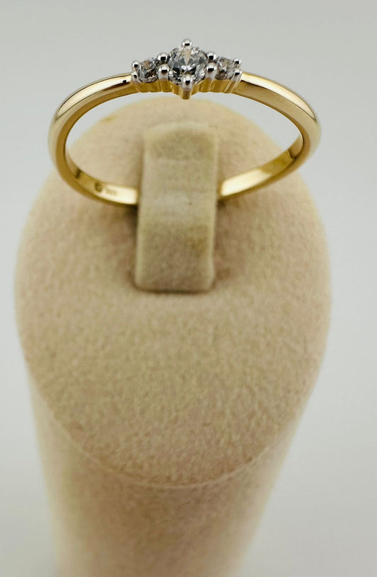 Verlobungsring 333/- Zirkonia