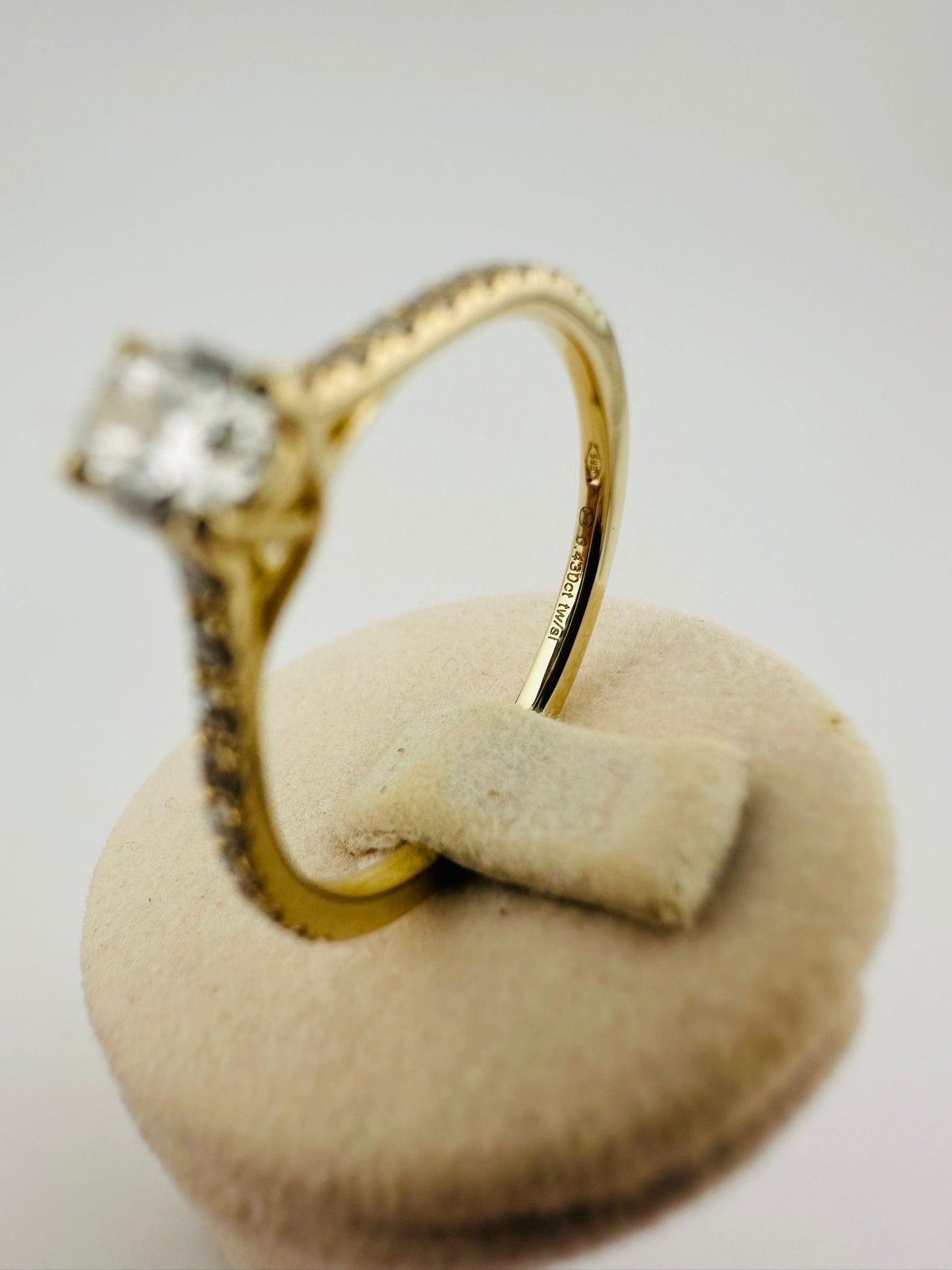 Verlobungsring 585/- 0,43 ct.
