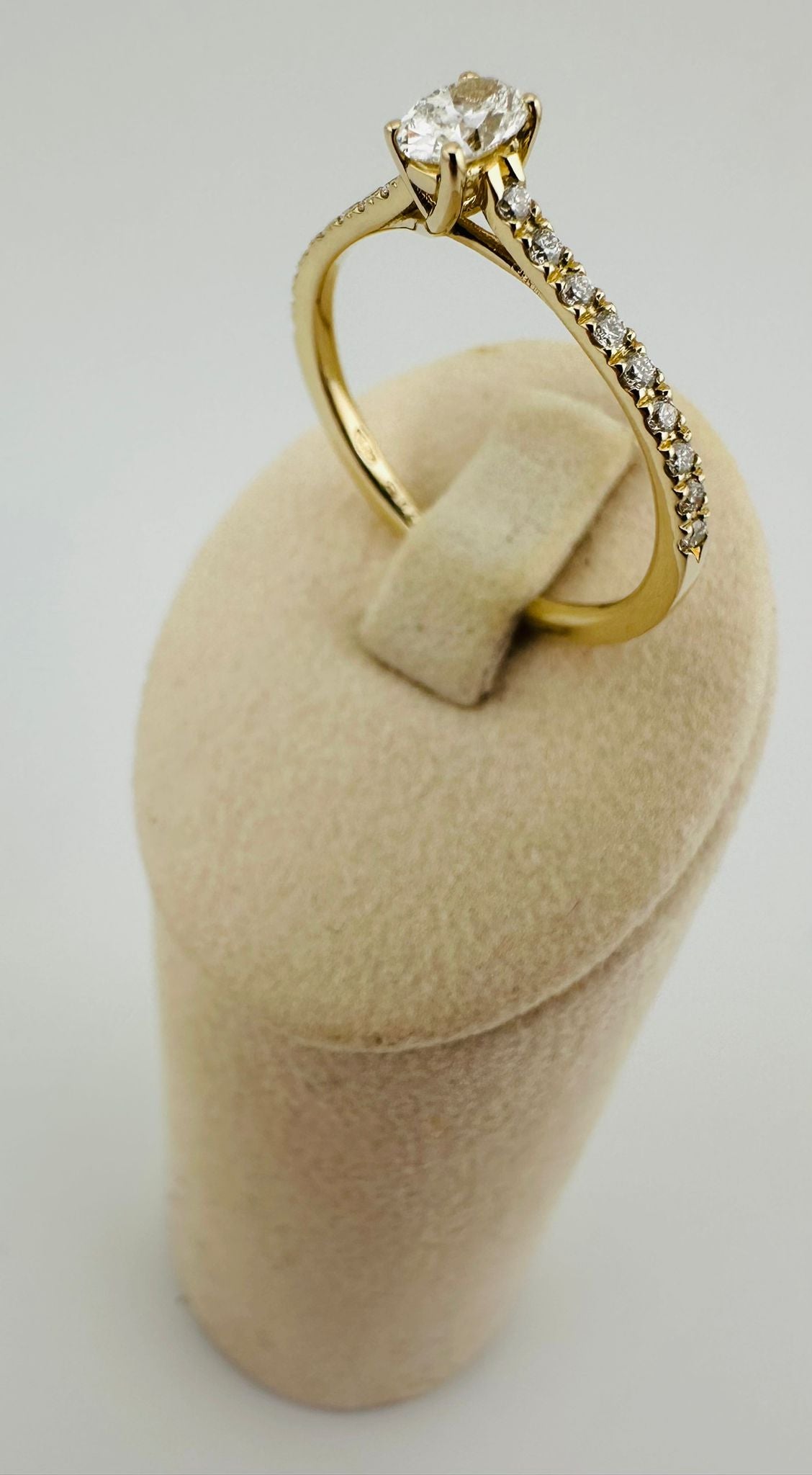 Verlobungsring 585/- 0,43 ct.