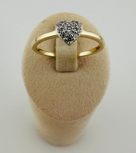 Verlobungsring 333/- Zirkonia