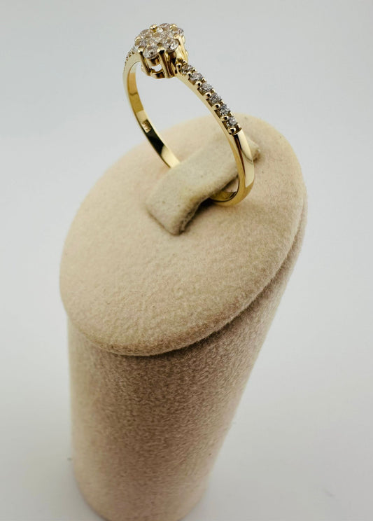 Verlobungsring 585/- Zirkonia