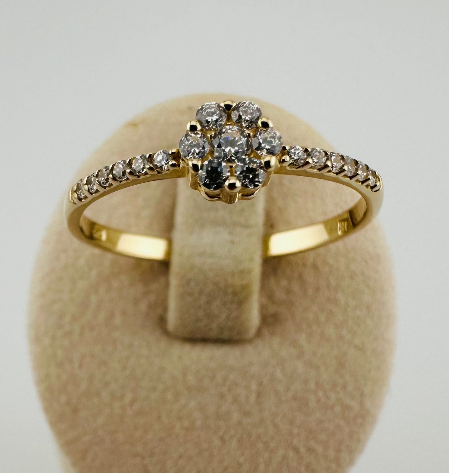 Verlobungsring 585/- Zirkonia