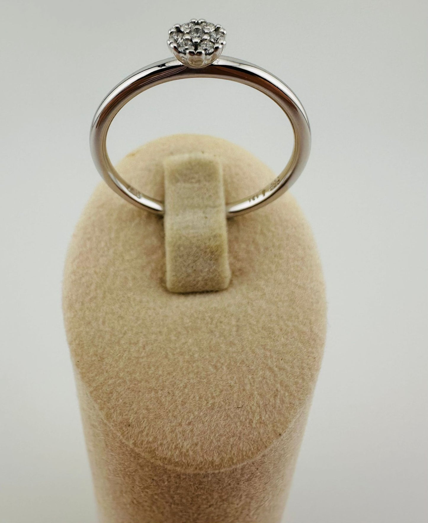 Verlobungsring 585/- 0,07 ct.